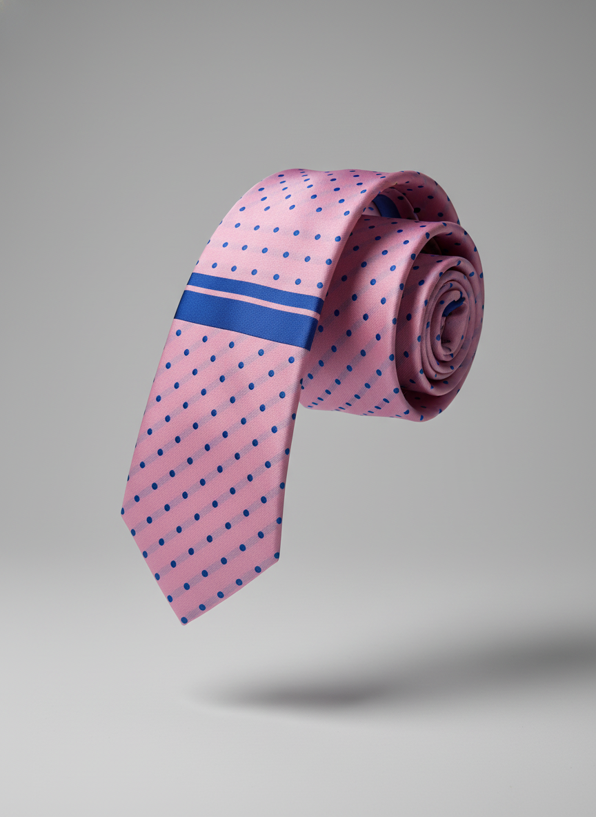 Rose Dot Tie