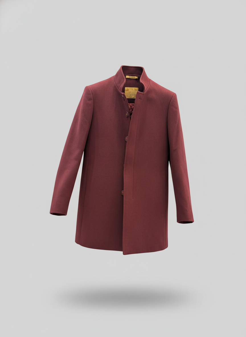 Burgundy Coat