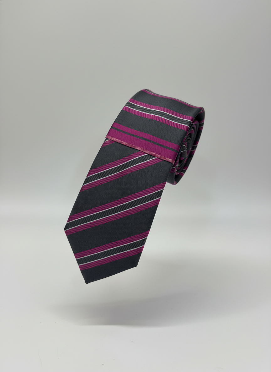 Slate Rose Tie
