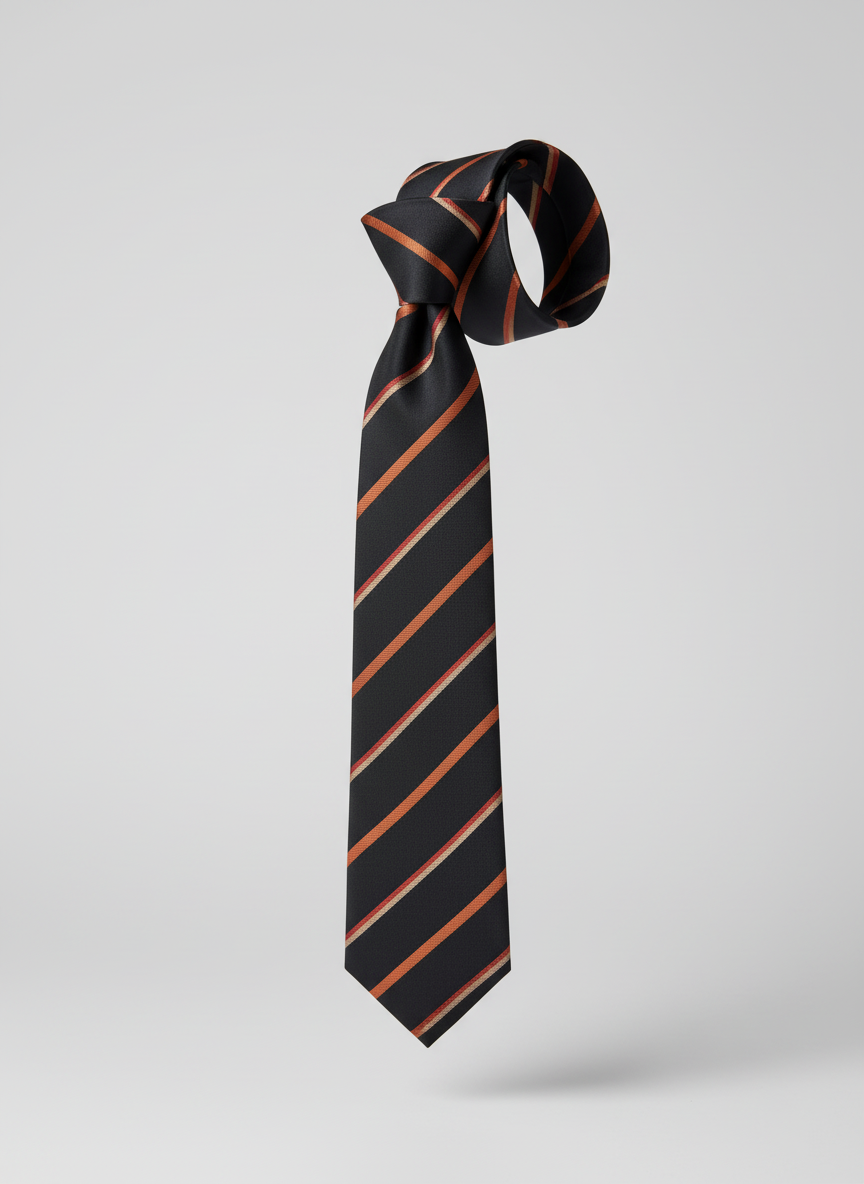 Midnight Blaze Tie