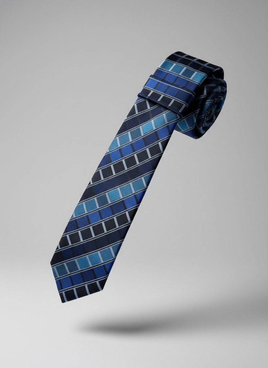 Indigo Regent Tie