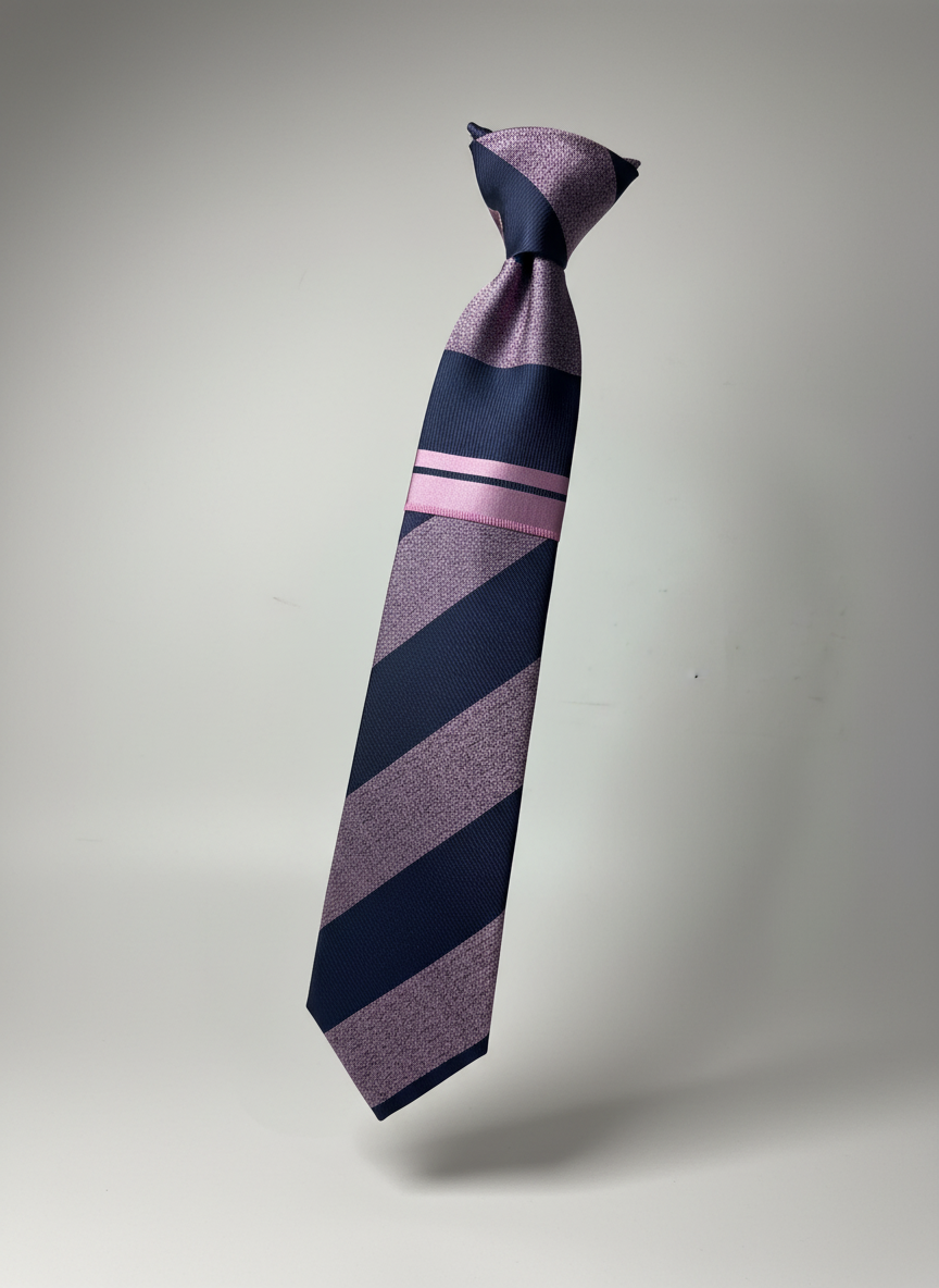 Violet Contrast Tie