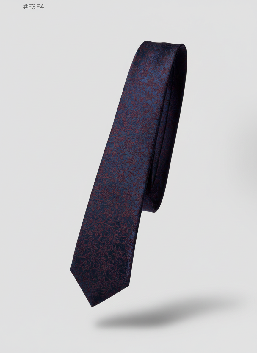 Midnight Floral Tie