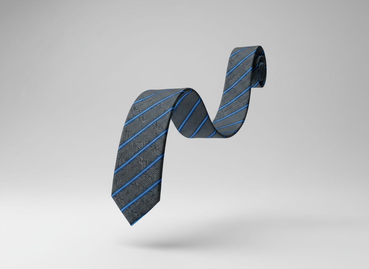 Slate Diagonal Tie